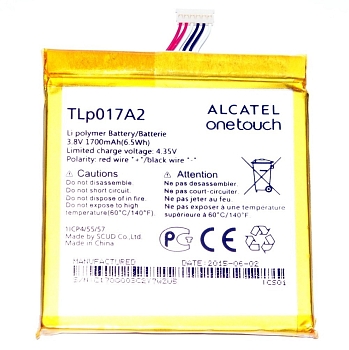 Аккумулятор (батарея) для телефона Alcatel 6012D IDOL Mini Dual, 6016D IDOL 2 Mini Dual, 6015X FIRE E