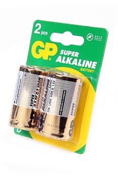 Батарейка (элемент питания) GP Super 13A-UE2 LR20 BL2, 1 штука